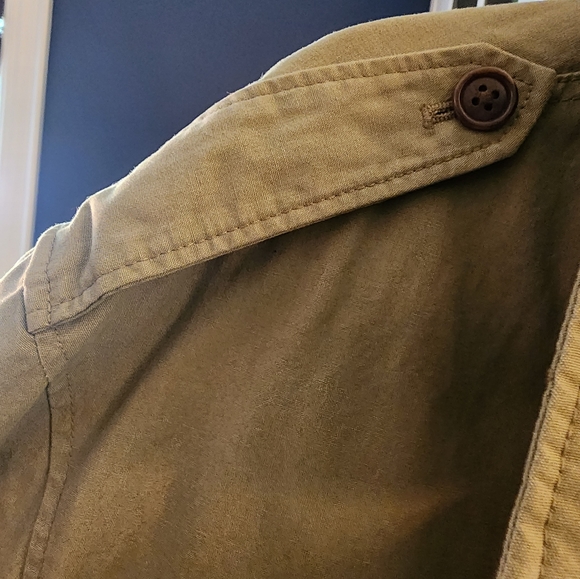 Vintage Ralph Lauren Polo Key West Khaki Green Embroidered Jacket Mens XL - Picture 8 of 12